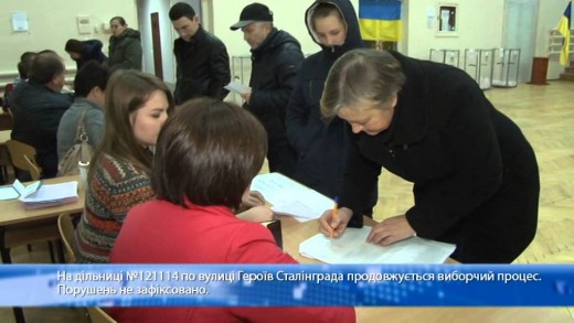 Виборчий процес на дільниці №121114
